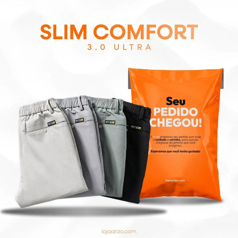 Calças Masculina Slim Comfort™ 3.0 - COMPRE 1 LEVE 2 + Brinde Surpresa [012] - Calças Masculina Slim Comfort™ 3.0 - COMPRE 1 LEVE 2 + Brinde Surpresa UseBonn 