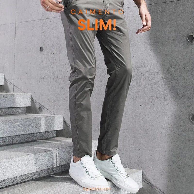 Calças Masculina Slim Comfort™ 3.0 - COMPRE 1 LEVE 2 + Brinde Surpresa [012] - Calças Masculina Slim Comfort™ 3.0 - COMPRE 1 LEVE 2 + Brinde Surpresa UseBonn 